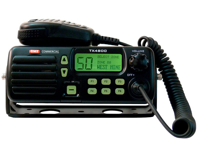 TX4800V VHF 25W local mount IP67 radio 