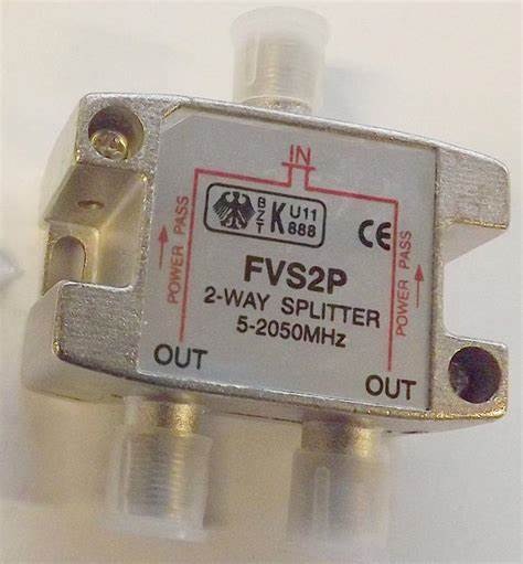 FVS 2 P Splitter