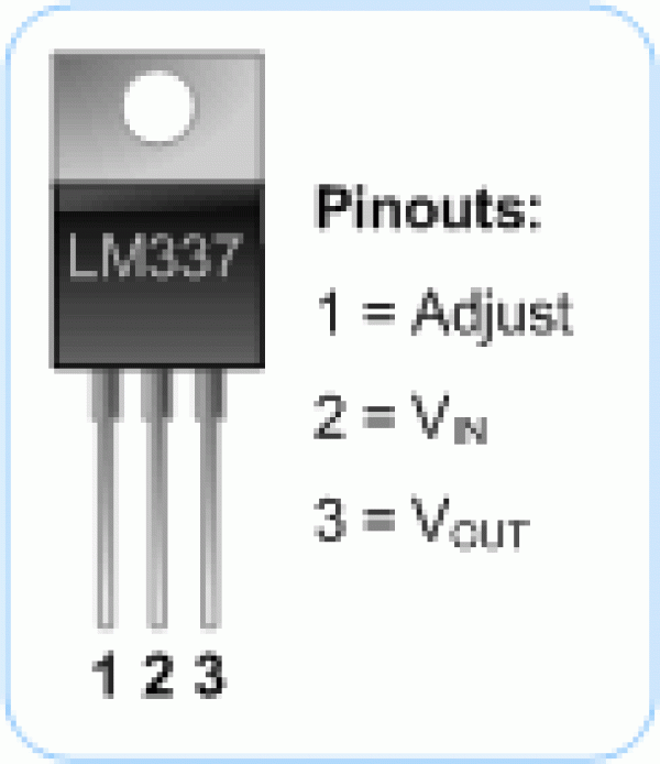 LM337T Regulator Regulators Coastal Electronics Communications